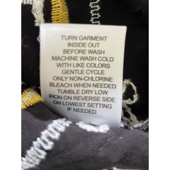 Kate & Sam Boho Dress Embroidered Tassels 3/4 Bell Sleeves Black Sz M Hippie - Picture 9 of 11